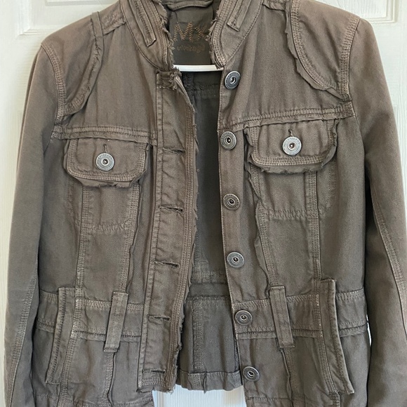 Brown Autumn Jean Jacket in Sz S - Picture 1 of 12
